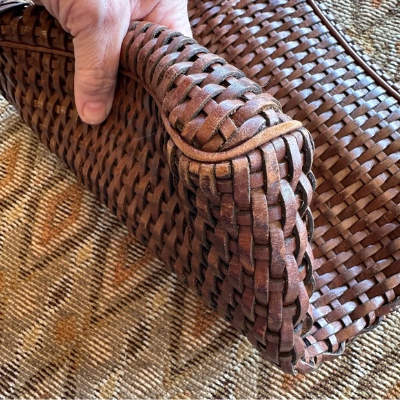 CEM Vintage Woven Structured Leather Brazilian Shoulder - Picture 10 of 17